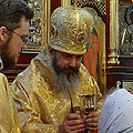 Епископ Братский и Усть-Илимский Максимилиан отслужил Божественную Литургию в Знаменском соборе