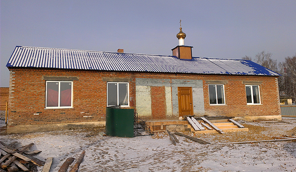 Строительство храма в Аларском районе