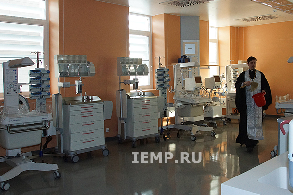 освящение и открытие Иркутского городского перинатального центра
