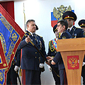 протоиерей Димитрий Таланкин принял участие в церемонии вручения знамя  ГУФСИН России по Иркутской области