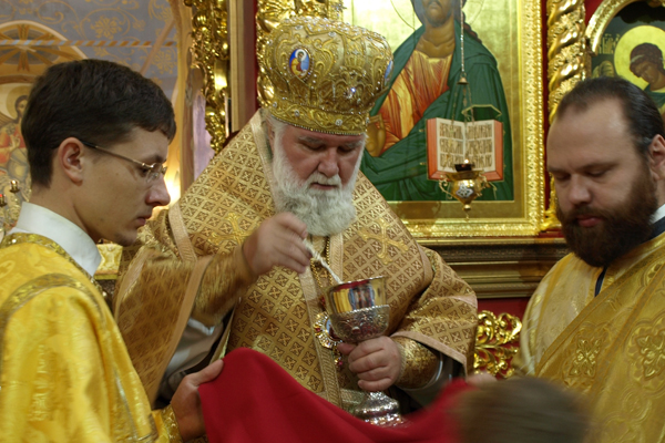 Архиерейское служение 23 ноября в соборе Богоявления г. Иркутска